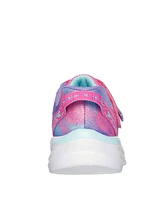 Skechers Little Girls' Power Jams - Skech Friends Fastening Strap Casual Sneakers from Finish Line