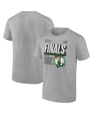 Fanatics Men's Steel Boston Celtics 2024 Eastern Conference Champions Locker Room T-Shirt