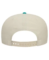 New Era Men's White Alpine Miami 9FIFTY Snapback Hat