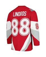 Mitchell Ness Men's Eric Lindros Scarlet 1999 Nhl All-Star Game Blue Line Player Jersey