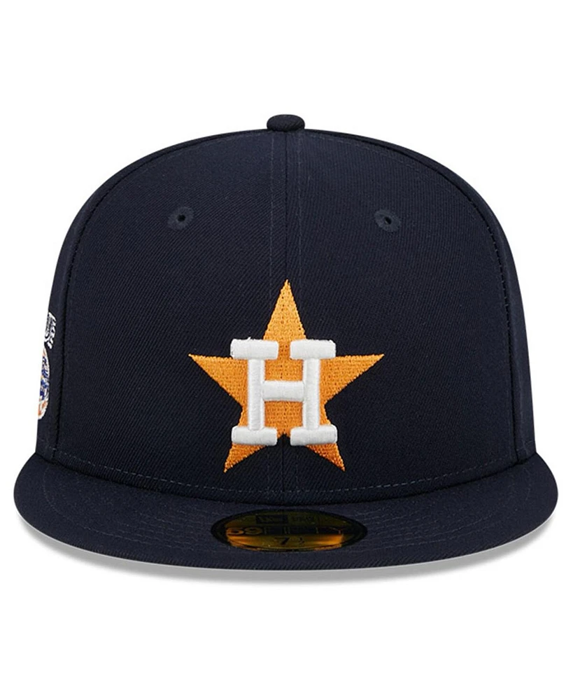 New Era Men's Navy Houston Astros Big League Chew Team 59FIFTY Fitted Hat