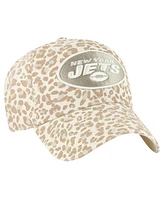 47 Brand Women's Natural New York Jets Panthera Clean Up Adjustable Hat