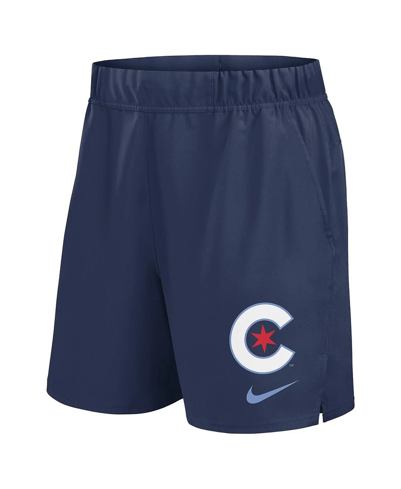 Nike Men's Navy Chicago Cubs 2024 City Connect Woven Victory Performance Shorts