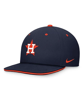 Nike Men's Navy Houston Astros Primetime Pro Performance Snapback Hat