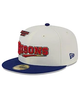 New Era Men's White Buffalo Bisons Big League Chew Original 59FIFTY Fitted Hat