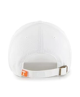 47 Brand Women's White Tennessee Volunteers Sidney Clean Up Adjustable Hat