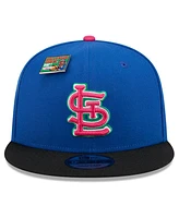 New Era Men's Royal/Black St. Louis Cardinals Watermelon Big League Chew Flavor Pack 9FIFTY Snapback Hat