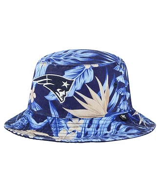 47 Brand Men's Navy New England Patriots Tropicalia Bucket Hat