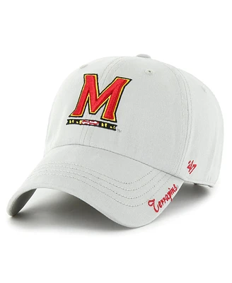 47 Brand Women's Gray Maryland Terrapins Miata Clean Up Adjustable Hat