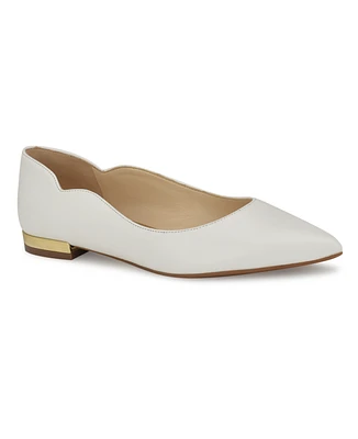 Nine West Women's Lovlady Pointy Toe Slip-on Dress Flats