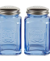 Rsvp International Retro Glass 2 Piece 8 Ounce Retro Style Salt Pepper Set