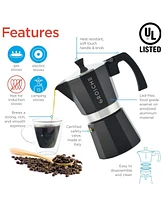 Grosche Milano Expresso Elegance: Moka Pot Espresso Cup set