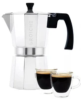 Grosche Milano Expresso Elegance: Moka Pot Espresso Cup set