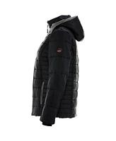 RefrigiWear Plus Size Pure Soft Puffer Jacket with Removable Hood - Water-Repellent & Wind-Tight Winter Coat