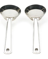 Rsvp International Endurance Stainless Steel 2 Piece 7x2" Mini Sifter Set
