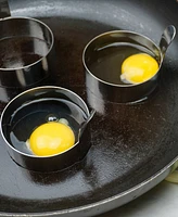 Rsvp International Endurance Stainless Steel 3x3x2" Egg Ring 4 Piece