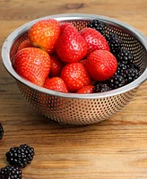 Rsvp International Endurance Precision Pierced Stainless Steel 2 Pint Berry Colander