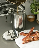 Rsvp International Stainless Steel Endurance Medium 6 Cup Fryer's Friend Grease Keeper