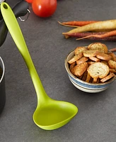 Rsvp International Silicone Coated Steel 11x3.5" Ela Series Green Ladle