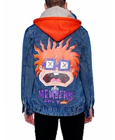 Members Only Men's Chucky Hoodie Trucker Jacket