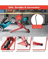 Hydraulic Lawnmower Lift Jack for Tractors and Zero Turn Riding Lawn Mowers