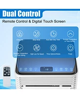 Costway 10000 Btu Portable Air Conditioner 3-in-1 Cooler w/Dehumidifier & Fan Mode
