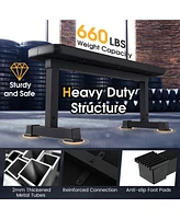 Costway 660LBS Heavy Duty Flat Weight Bench