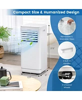 Costway Btu Portable Air Conditioner with Dehumidifier & Fan Mode