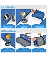 Costway Folding Sleeping Pad, Self Inflating Camping Mattress