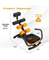 Costway Core Ab Trainer Bench Abdominal Stomach Exerciser Workout