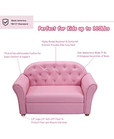 Kids Sofa Princess Armrest Chair Lounge Couch Children