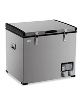 Costway 63-Quart Portable Electric Car Cooler Refrigerator / Freezer