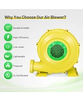 Costway Inflatable Bounce House Blower 1100W 1.5HP Air Pump Commercial Castle Slide Fan