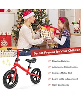 Slickblue Kids No Pedal Balance Bike with Adjustable Handlebar and Seat
