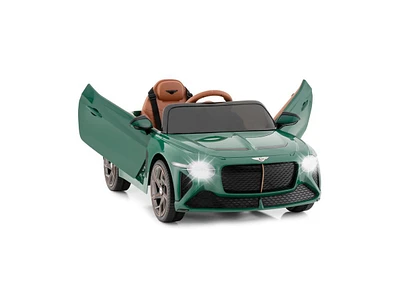 Slickblue 12V Battery Powered Licensed Bentley Bacalar Kids Ride-on Racer Car
