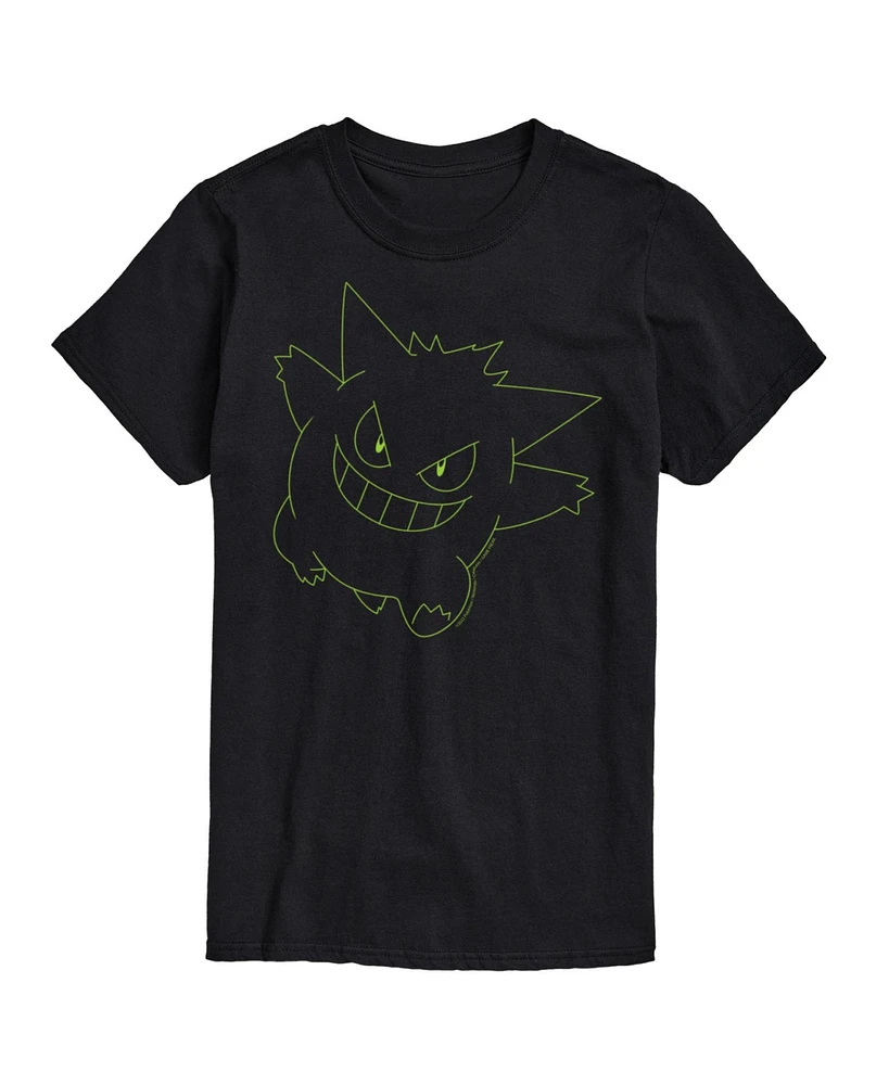 Hybrid Apparel Gengar Big Face Men's Short Sleeve Tee