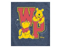 Hybrid Apparel Winnie the Pooh Collegiate Letters Men's Short Sleeve Tee