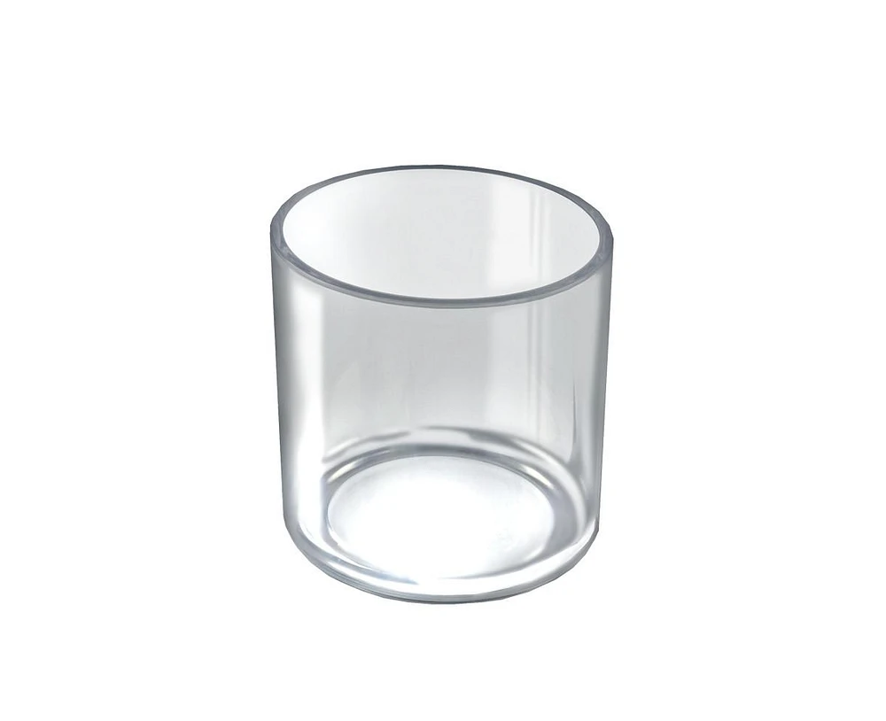 Azar Displays 5" Dia. Deluxe Clear Acrylic Round Cylinder Bin for Counter, 2