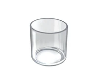 Azar Displays 5" Dia. Deluxe Clear Acrylic Round Cylinder Bin for Counter