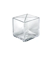 Azar Displays 4" Cube Pencil Holder with Divider