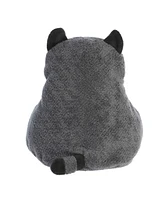 Aurora Small Riley Raccoon Fluffles Whimsical Plush Toy Grey 6"