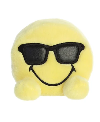 Aurora Mini Palm Pals Shades Smileyworld Vibrant Plush Toy Yellow 4"