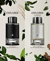 Montblanc Mens Explorer Platinum Eau De Parfum Fragrance Collection