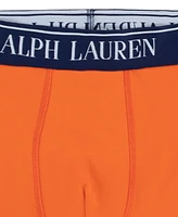 Polo Ralph Lauren Big Boys Stretch Boxer Briefs, Pack of 5