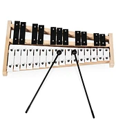 27 Note Glockenspiel Xylophone with 2 Rubber Mallets