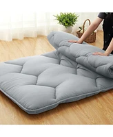 Caromio Futon Mattress Full Size, Floor Mattress Pad Portable Dorm Sleeping Pad, 54"x 80"