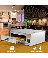 Kitchen Commercial Pizza Oven Stainless Steel Pan