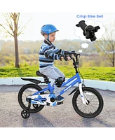 Sugift 16 Inch Kid's Bike with Removable Training Wheels