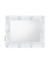 Streamdale Furniture Avery Accent Mirror, White Finish