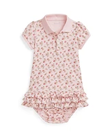 Polo Ralph Lauren Baby Girls Floral Soft Cotton Dress